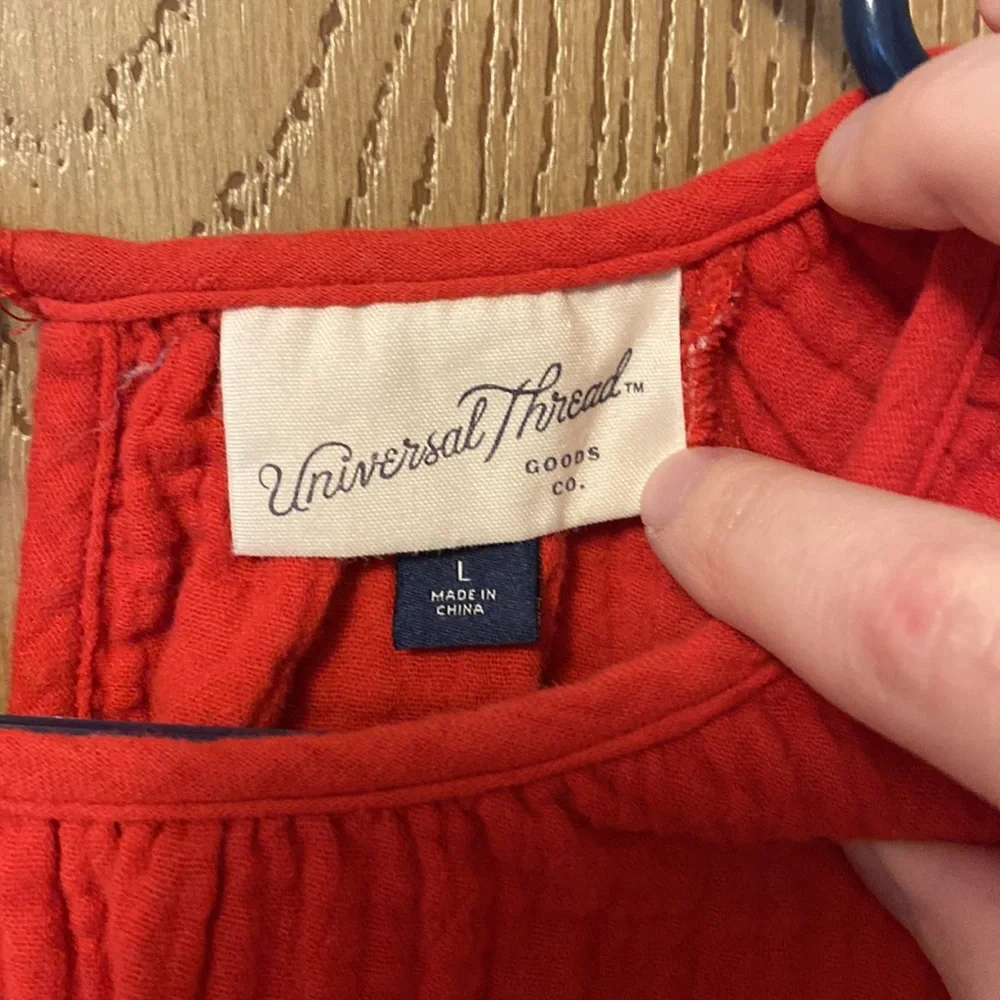 Universal Thread Linen Blouse - Picture 4 of 5